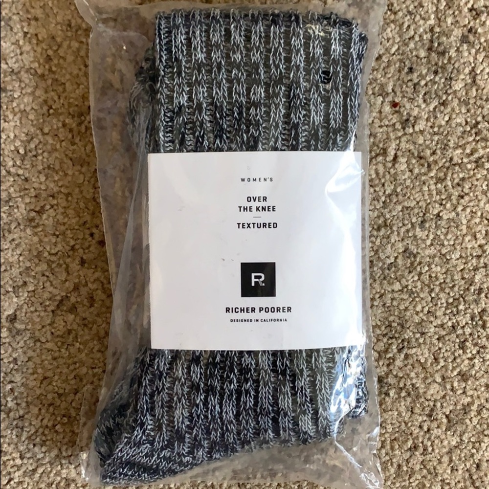 Richer Poorer Reina Over the Knee Sock - NEW